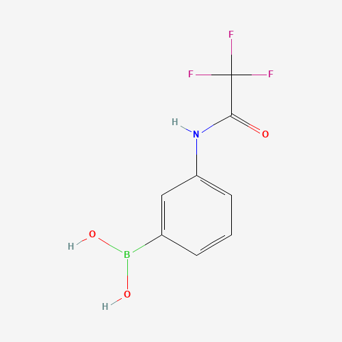 88978-20-5 [3-[(2,2,2-trifluoroacetyl)amino]phenyl]boronic acid chemical structure