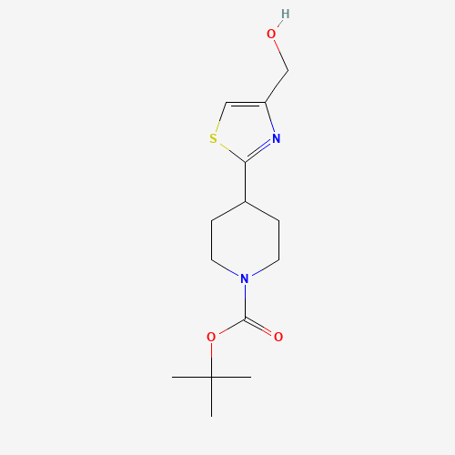 864068-79-1 tert-butyl 4-[4-(hydroxymethyl)-1,3-thiazol-2-yl]piperidine-1-carboxylate chemical structure