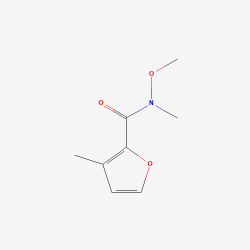 342601-18-7 N-methoxy-N,3-dimethylfuran-2-carboxamide chemical structure