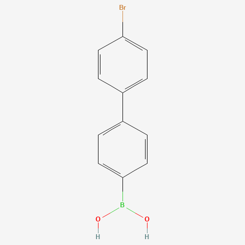 480996-05-2 [4-(4-bromophenyl)phenyl]boronic acid chemical structure