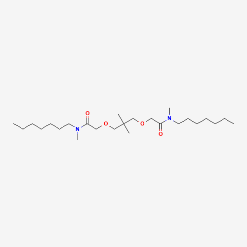 58821-96-8 N-heptyl-2-[3-[2-[heptyl(methyl)amino]-2-oxoethoxy]-2,2-dimethylpropoxy]-N-methylacetamide chemical structure