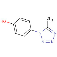 157124-41-9 4-(5-methyltetrazol-1-yl)phenol chemical structure