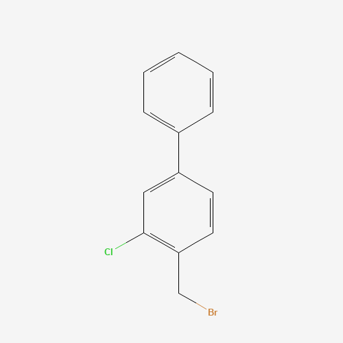92059-86-4 1-(bromomethyl)-2-chloro-4-phenylbenzene chemical structure