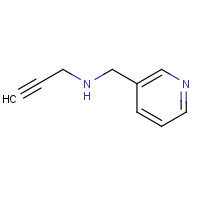 128813-42-3 N-(pyridin-3-ylmethyl)prop-2-yn-1-amine chemical structure