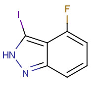518990-32-4 4-fluoro-3-iodo-2H-indazole chemical structure