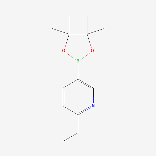 741709-61-5 2-ethyl-5-(4,4,5,5-tetramethyl-1,3,2-dioxaborolan-2-yl)pyridine chemical structure