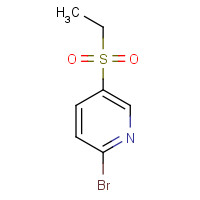 1227384-81-7 2-bromo-5-ethylsulfonylpyridine chemical structure