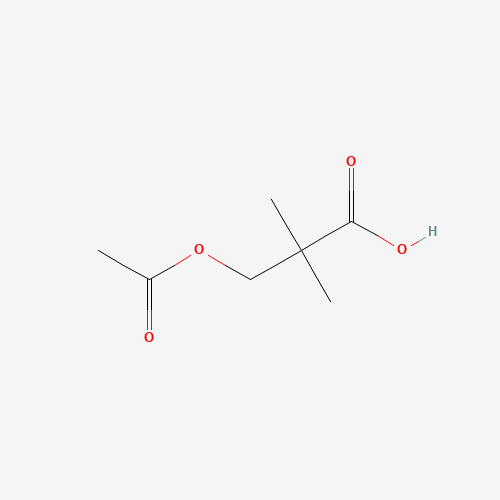 2843-16-5 3-acetyloxy-2,2-dimethylpropanoic acid chemical structure