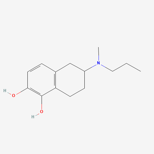 727966-73-6 6-[methyl(propyl)amino]-5,6,7,8-tetrahydronaphthalene-1,2-diol chemical structure