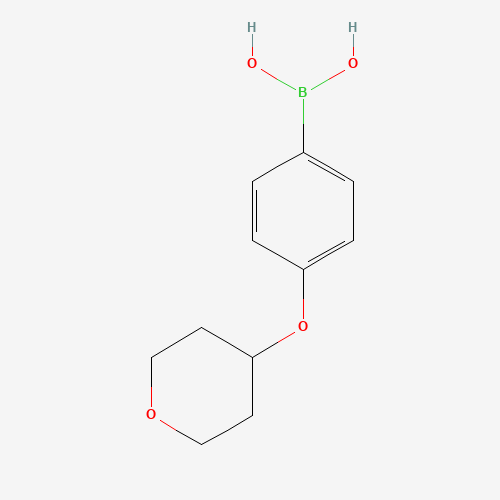 279261-92-6 [4-(oxan-4-yloxy)phenyl]boronic acid chemical structure