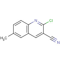 483287-37-2 2-chloro-6-methylquinoline-3-carbonitrile chemical structure