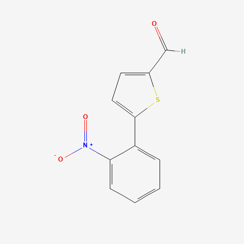 42545-34-6 5-(2-nitrophenyl)thiophene-2-carbaldehyde chemical structure
