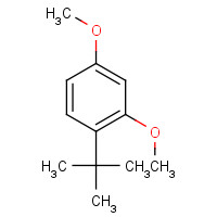 7051-11-8 1-tert-butyl-2,4-dimethoxybenzene chemical structure