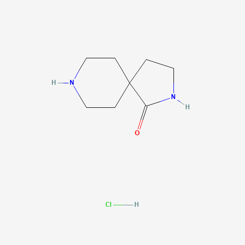 832710-65-3 2,8-diazaspiro[4.5]decan-1-one;hydrochloride chemical structure