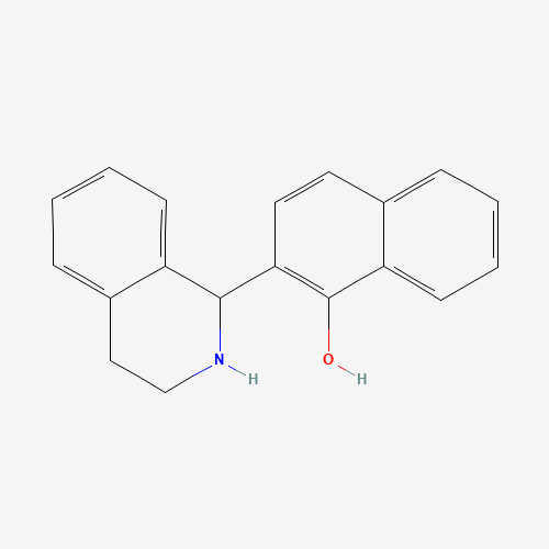 897035-09-5 2-(1,2,3,4-tetrahydroisoquinolin-1-yl)naphthalen-1-ol chemical structure