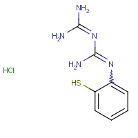 41283-83-4 1-(diaminomethylidene)-2-(2-sulfanylphenyl)guanidine;hydrochloride chemical structure