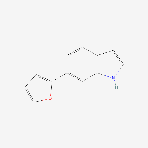885273-35-8 6-(furan-2-yl)-1H-indole chemical structure