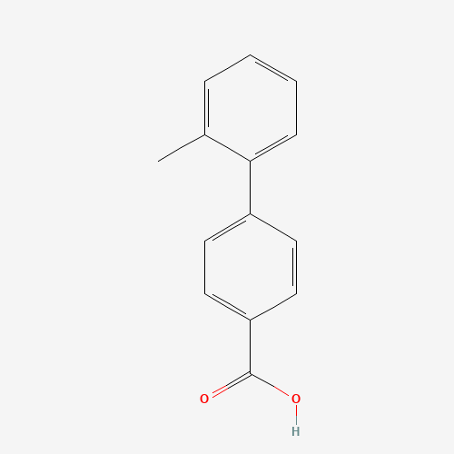 5748-43-6 4-(2-methylphenyl)benzoic acid chemical structure
