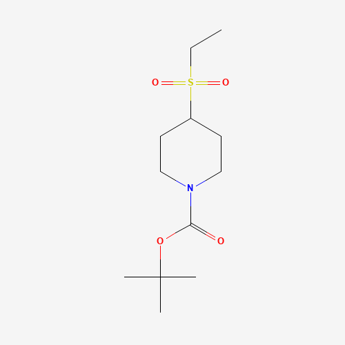 1147107-24-1 tert-butyl 4-ethylsulfonylpiperidine-1-carboxylate chemical structure