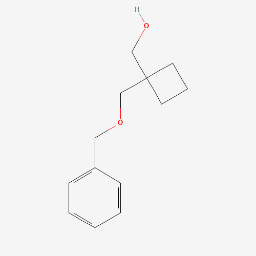 568591-39-9 [1-(phenylmethoxymethyl)cyclobutyl]methanol chemical structure