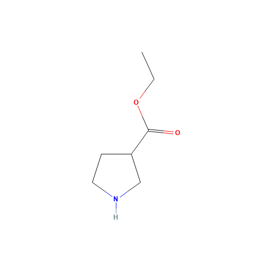 72925-15-6 ethyl pyrrolidine-3-carboxylate chemical structure