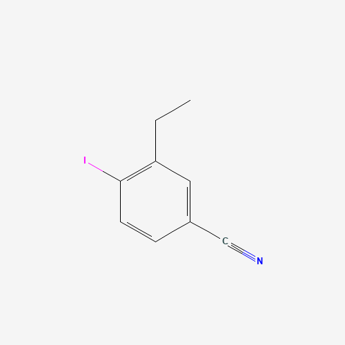 1034688-97-5 3-ethyl-4-iodobenzonitrile chemical structure