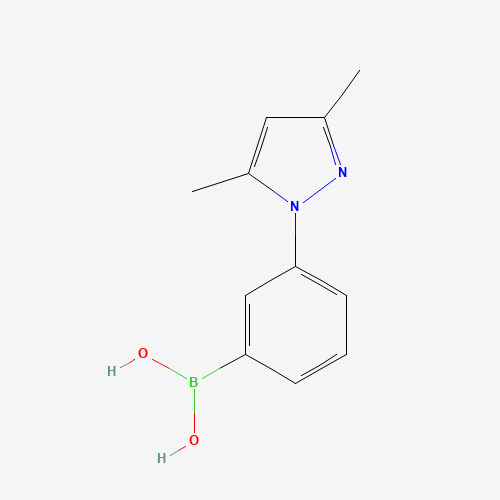 1025735-46-9 [3-(3,5-dimethylpyrazol-1-yl)phenyl]boronic acid chemical structure