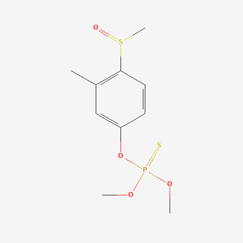 3761-41-9 dimethoxy-(3-methyl-4-methylsulfinylphenoxy)-sulfanylidene-$l^{5}-phosphane chemical structure
