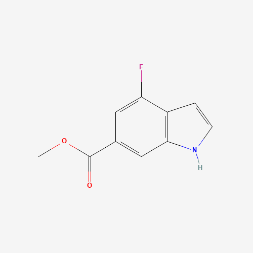 885518-27-4 methyl 4-fluoro-1H-indole-6-carboxylate chemical structure