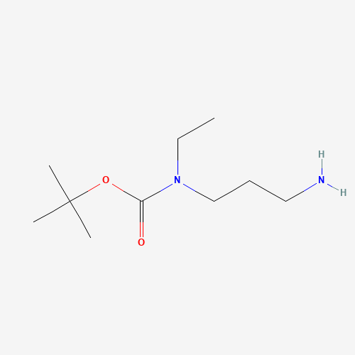 273409-54-4 tert-butyl N-(3-aminopropyl)-N-ethylcarbamate chemical structure