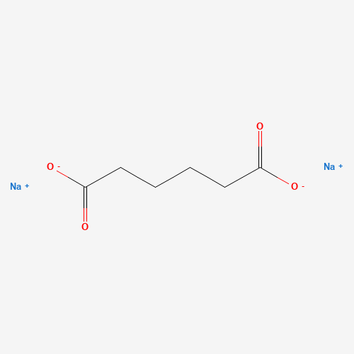 7486-38-6 disodium;hexanedioate chemical structure