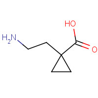 126822-37-5 1-(2-aminoethyl)cyclopropane-1-carboxylic acid chemical structure