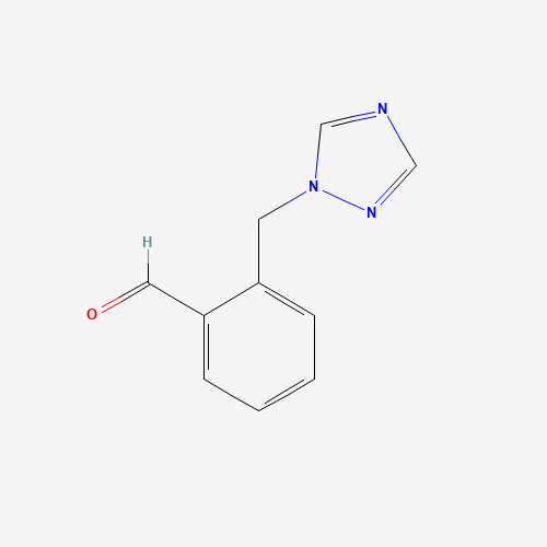 906352-62-3 2-(1,2,4-triazol-1-ylmethyl)benzaldehyde chemical structure