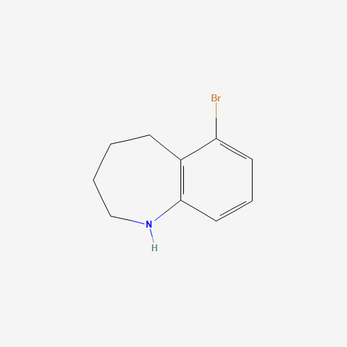 939759-12-3 6-bromo-2,3,4,5-tetrahydro-1H-1-benzazepine chemical structure