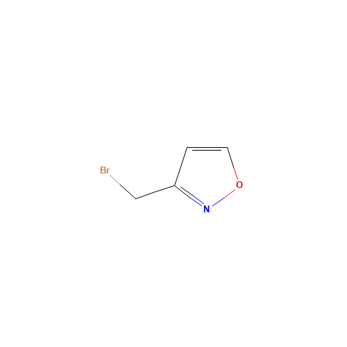 76632-20-7 3-(bromomethyl)-1,2-oxazole chemical structure