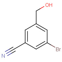 1205515-06-5 3-bromo-5-(hydroxymethyl)benzonitrile chemical structure