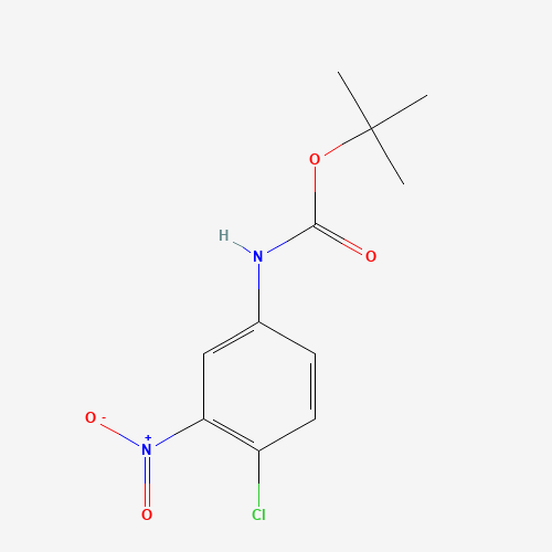 503524-47-8 tert-butyl N-(4-chloro-3-nitrophenyl)carbamate chemical structure