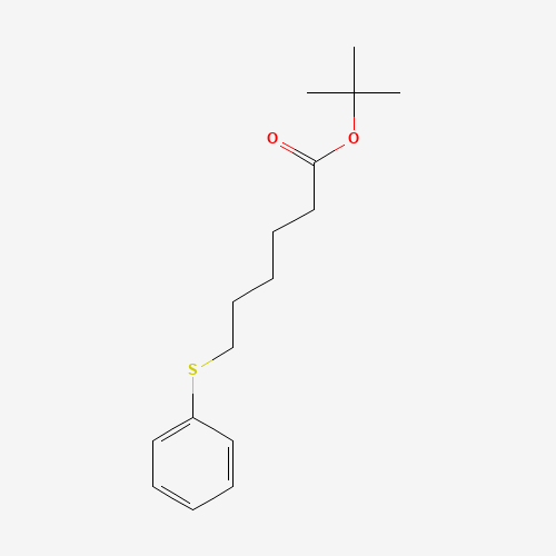83836-81-1 tert-butyl 6-phenylsulfanylhexanoate chemical structure
