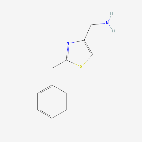 608515-43-1 (2-benzyl-1,3-thiazol-4-yl)methanamine chemical structure