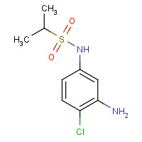 916053-02-6 N-(3-amino-4-chlorophenyl)propane-2-sulfonamide chemical structure