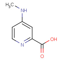 872696-24-7 4-(methylamino)pyridine-2-carboxylic acid chemical structure