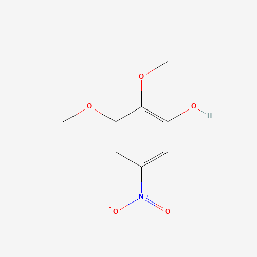 32905-09-2 2,3-dimethoxy-5-nitrophenol chemical structure