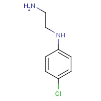 14088-84-7 N'-(4-chlorophenyl)ethane-1,2-diamine chemical structure