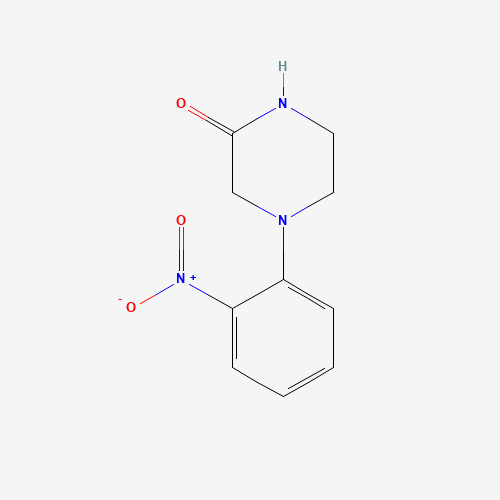 955396-16-4 4-(2-nitrophenyl)piperazin-2-one chemical structure
