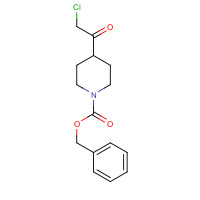 85475-10-1 benzyl 4-(2-chloroacetyl)piperidine-1-carboxylate chemical structure