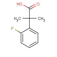 870849-49-3 2-(2-fluorophenyl)-2-methylpropanoic acid chemical structure