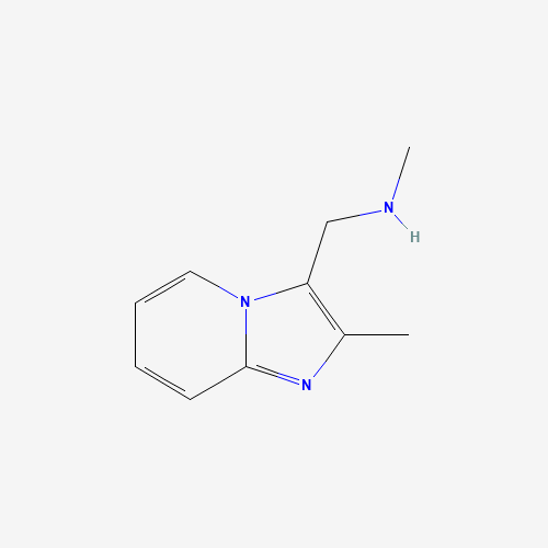 857283-58-0 N-methyl-1-(2-methylimidazo[1,2-a]pyridin-3-yl)methanamine chemical structure