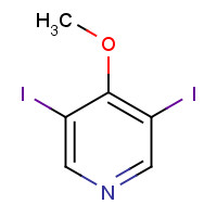 849359-56-4 3,5-diiodo-4-methoxypyridine chemical structure