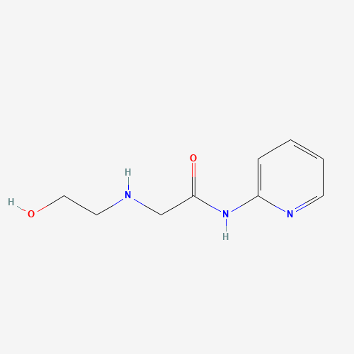 345310-96-5 2-(2-hydroxyethylamino)-N-pyridin-2-ylacetamide chemical structure