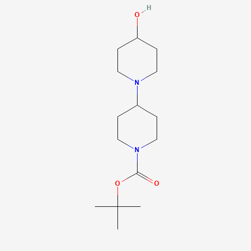 367500-88-7 tert-butyl 4-(4-hydroxypiperidin-1-yl)piperidine-1-carboxylate chemical structure